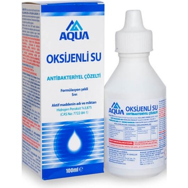 Aqua Medikal Aqua Oksijenli Su 100 ml Fiyatı - Taksit Seçenekleri