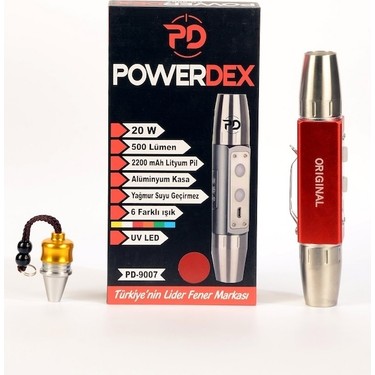 Powerdex PD-9007 20 Watt 500 Lümen Ultraviyole LED Şarjlı El Fiyatı