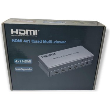 Novacom HDMI 4x1 Quad Switch Multi-Viewer Full Hd 1080P Fiyatı
