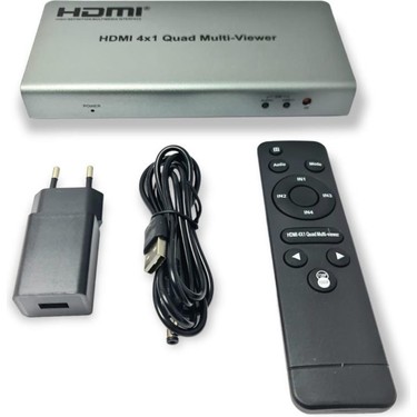 Novacom HDMI 4x1 Quad Switch Multi-Viewer Full Hd 1080P Fiyatı
