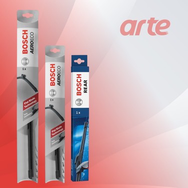 Bosch Aerotwin Flat Front Wiper Blade Set for Mini Mini