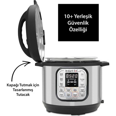 Instant Pot Duo Mini 7'si 1 Arada 3 L Paslanmaz Çelik Fiyatı
