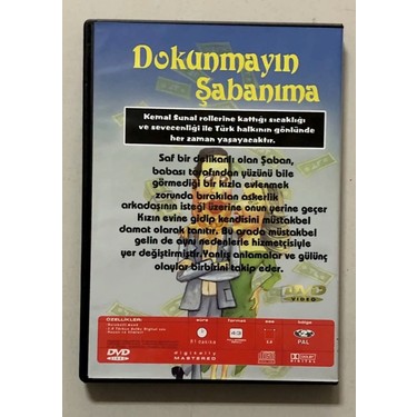 Kemal Sunal Dokunmayın Şabanıma DVD (Orjnal Dönem Baskı Dvd) Fiyatı