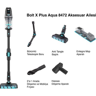 Fakir Bolt X Plus Aqua Dikey Şarjlı Süpürge 0,6 lt Toz Fiyatı