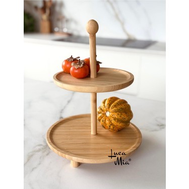 Kai ＆ MAIJA 　リトグラフ　イタリア　30cm Bambu 20-25 cm Iki Katlı Kurabiyelik Fiyatı - Taksit Seçenekleri
