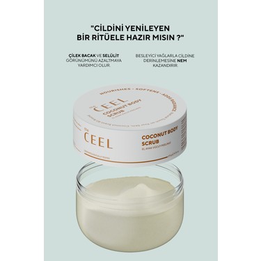 The Ceel Hindistan Cevizi Özlü Vücut Peelingi 275 gr Fiyatı