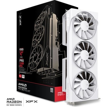 【最終値下】XFX Swift RX9070XT White 16GB保証あり Xfx Swift Radeon Rx 9070 Xt Whıte 16GB RX-97TSWF3W9 Gddr6 Fiyatı