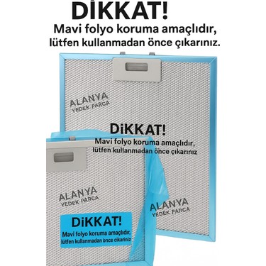 吸盤 Bosch LC65KAJ70T/02 Davlumbaz Aspiratör Filtresi Bacasız Fiyatı