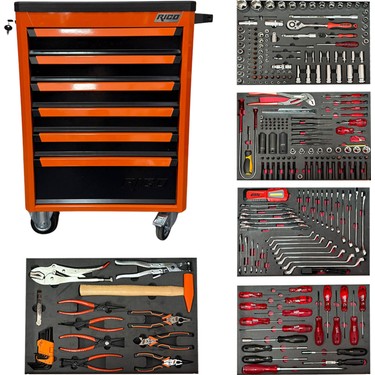 Rikoページ Rico 025-TA0024 Rico 285 Parça 6 Çekmeceli Dolu Takım Fiyatı