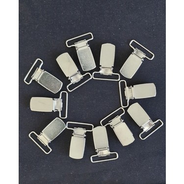 Naturalp Bebek Emzik Zincir Klipsi 12 Adet 2,5 Cm, Metal Fiyatı