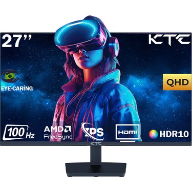 KTC H27T27 27 100 Hz (HDMI + Dısplay Port ) 2560×1440 Fiyatı