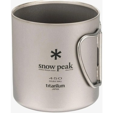 Snow Peak Ti-Double 450 Mug, Titanyum Çift Cidarlı Kamp Fiyatı