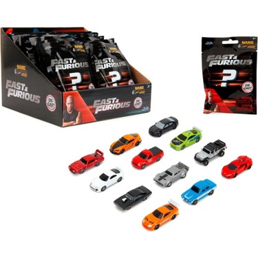 Jada Hızlı & Öfkeli Sürpriz Paket Nano Model Araçlar (1 Fiyatı