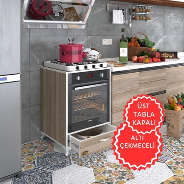 Kenzlife ankastre modülü kabini azot crd fırın ocak dolabı Fiyatı