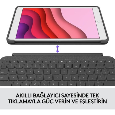 Logitech Combo Touch 10.2 iPad 7. 8. ve 9. Nesil ile Uyumlu Fiyatı