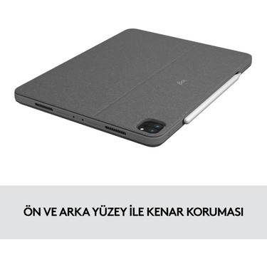 iPad Pro 12.9 combo touch ケース Combo Touchキーボードケース（iPad Pro用） |ロジクール
