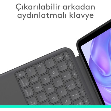 Logitech Combo Touch 11 iPad Pro M4 ile Uyumlu Türkçe Fiyatı