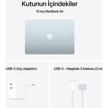Apple MacBook Air M4 24GB 512GB SSD macOS 15 Taşınabilir Fiyatı