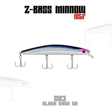Fujin Z-Bass Minnow 125F 21gr Maket Balık Fiyatı