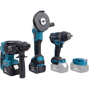 Dawreek MK800 3'lü Set 3600 W Güçlü Darbeli Matkap Anahtarlı Fiyatı