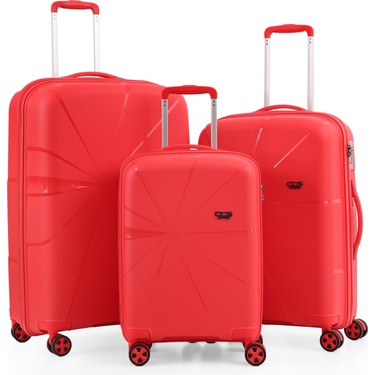 Ççs 5264 Polipropilen 3 Lü Valiz Seti Fiyatı - Taksit Seçenekleri