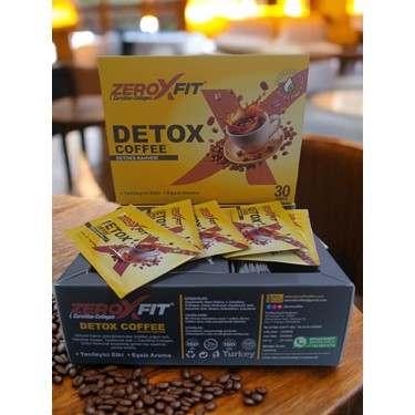 Zeroxfit Detox Coffee 30 Şaset - Detox Kahvesi - L Fiyatı