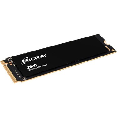 Micron 2500 512GB 3650/6600MB/S 22X80 M.2 Nvme SSD Fiyatı
