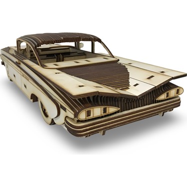 Algwood Alg Wood Design 1959 Chevy Impala Ahşap Maket 219 Fiyatı