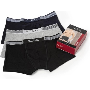 BOXER PIERRE CARDIN PCU24 Elastico Parlato CONF. 3 PZ