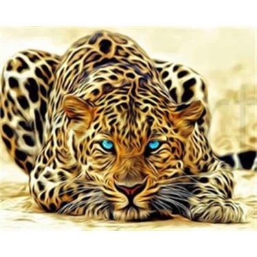 Pix Art Sanat Mavi Gözlü Kaplan Pixart Sanat Elmas Mozik Fiyatı