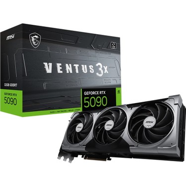 Msı Geforce Rtx 5090 32G Ventus 3x 32GB Gddr7 512 Bit Dlss 4 Fiyatı