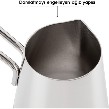 Nehir Everest 4 Parça Standlı Paslanmaz Çelik Cezve Seti Fiyatı