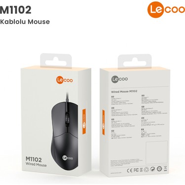 Lenovo Lecoo M1102 Wired Mouse