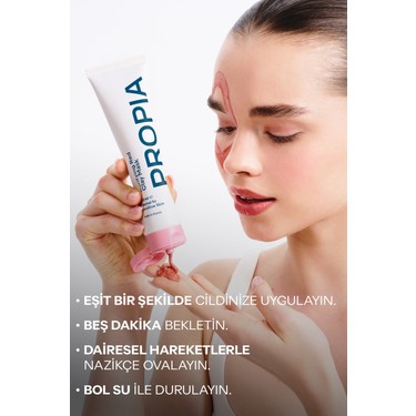 Propia Kırmızı Kil Yüz Maskesi 100 ml – Arındırıcı, Gözenek Fiyatı