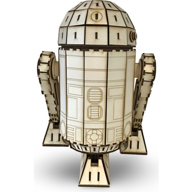 Star Wars Temalı Ahşap R2D2 Puzzle - Hobi ve Dekoratif Fiyatı