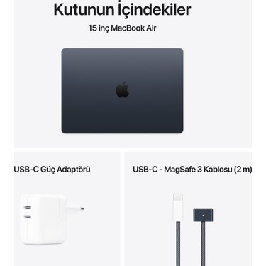 Apple MacBook Air M4 24GB 512GB SSD macOS 15 Taşınabilir Fiyatı