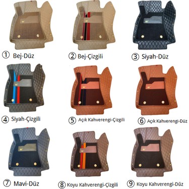 Toyota C-Hr 2018-2025 Arası Hybrid Aracına Özel 8d Çift Fiyatı