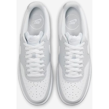 24cm NIKE COURT VISION LOW ホワイト シルバー Nike Court Vision Low Fiyatı, Taksit Seçenekleri ile Satın Al