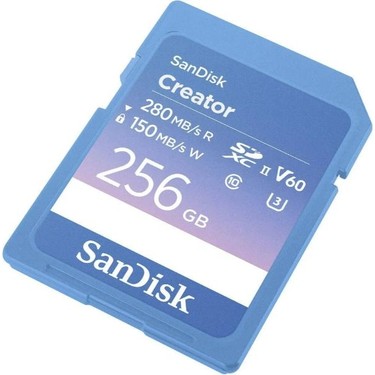 Sandisk Creator 256GB SDSDXEP-256G-GNCIS 280MB/S Uhs-Iı Sdxc Fiyatı