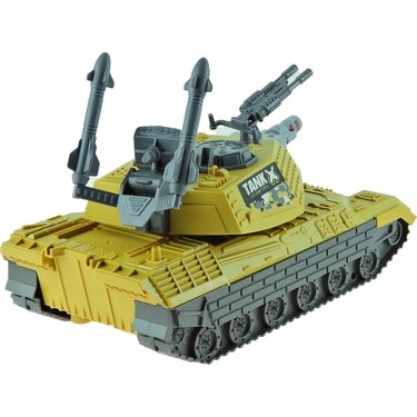 1:16 Ölçek Oyuncak Tank Süper Tank Işıklı Sesli Sürtmeli 30 Fiyatı