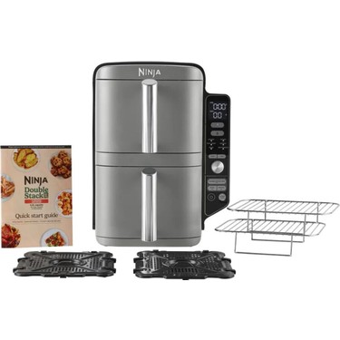 Ninja Doublestack Xl 9.5l Çift Hazneli Az Yağlı Pişirici - Fiyatı
