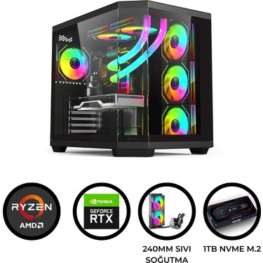 EA25 Ryzen 7 5700X 32GB Ram 1tb M.2 Nvme SSD 8gb RTX4060 Fiyatı