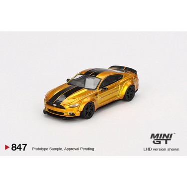 MINI GT LB★WORKS ゴールドミニカー 北海道限定 Mini Gt Lbworks Ford Mustang Lb Gold 1:64 Ölçek | Liberty Fiyatı