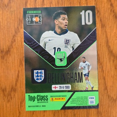Panini Top Class Holo Giant Jude Bellingham Kartı Fiyatı