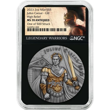 Agakulche Julius Sezar Altın Kaplama Ngc Sertifikalı Gümüş Fiyatı
