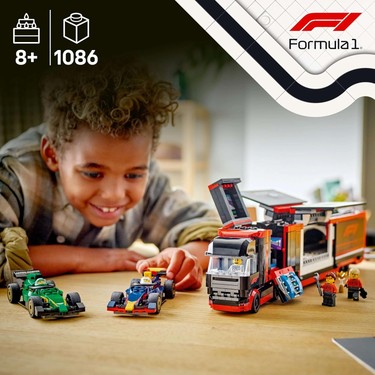 LEGO City RB20 ve AMR24 F1 Arabalı F1 Kamyonu 60445-8 Yaş ve Fiyatı