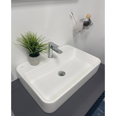 Turkuaz Seramik Cerastyle Hera 60 x 42 cm Tezgah Üstü Çanak Fiyatı