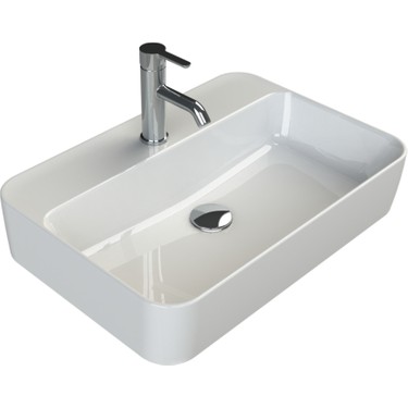 Turkuaz Seramik Cerastyle Hera 60 x 42 cm Tezgah Üstü Çanak Fiyatı