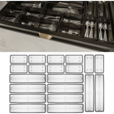 Meleni Home 20'li Modüler Set Kaşıklık Çekmece İçi Fiyatı