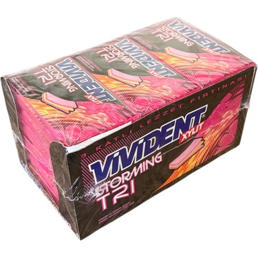 Vivident Xylit Storming Tri Ahududu ve Limonata Aromalı Fiyatı